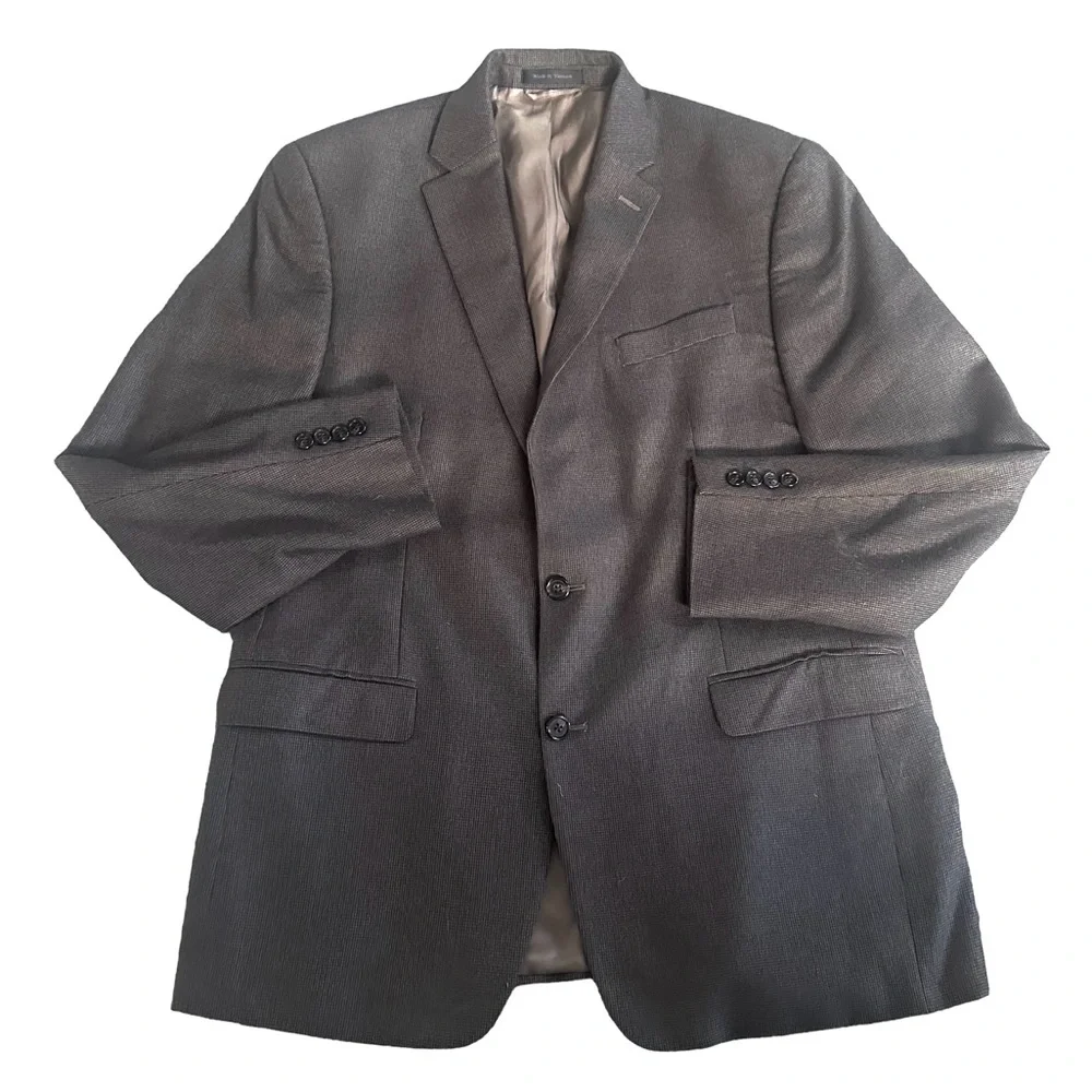 Men’s Lauren Ralph Lauren Brown‎ Blazer Suit Jacket size 44L